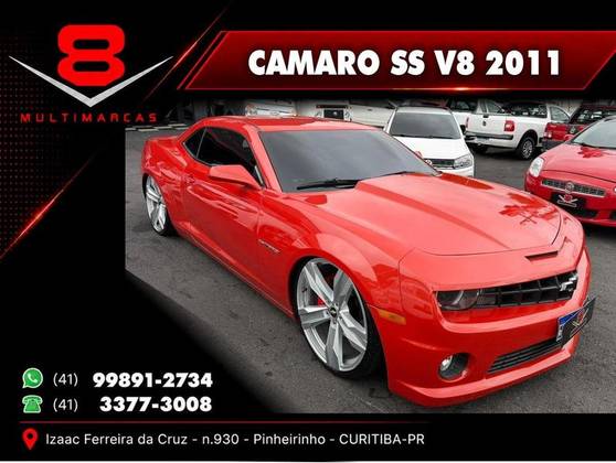 CHEVROLET CAMARO 6.2 V8 GASOLINA SS AUTOMÁTICO CHEVROLET CAMARO 6.2 V8 GASOLINA SS AUTOMÁTICO